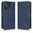 Funda de Cuero Cartera con Soporte Carcasa C01X para Xiaomi Redmi 11A 4G Azul