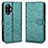 Funda de Cuero Cartera con Soporte Carcasa C01X para Xiaomi Redmi K40 Gaming 5G Verde