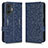 Funda de Cuero Cartera con Soporte Carcasa C01X para Xiaomi Redmi K50 Gaming 5G Azul