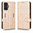 Funda de Cuero Cartera con Soporte Carcasa C01X para Xiaomi Redmi K50 Gaming AMG F1 5G Oro