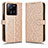 Funda de Cuero Cartera con Soporte Carcasa C01X para Xiaomi Redmi K60 Ultra 5G Oro