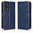 Funda de Cuero Cartera con Soporte Carcasa C01X para Xiaomi Redmi K60E 5G Azul