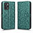 Funda de Cuero Cartera con Soporte Carcasa C01X para Xiaomi Redmi Note 10 Pro 5G Verde