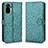 Funda de Cuero Cartera con Soporte Carcasa C01X para Xiaomi Redmi Note 11 SE India 4G Verde