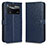 Funda de Cuero Cartera con Soporte Carcasa C01X para Xiaomi Redmi Note 11E Pro 5G Azul