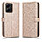 Funda de Cuero Cartera con Soporte Carcasa C01X para Xiaomi Redmi Note 12 4G Oro