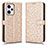 Funda de Cuero Cartera con Soporte Carcasa C01X para Xiaomi Redmi Note 12 Explorer Oro