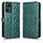 Funda de Cuero Cartera con Soporte Carcasa C01X para Xiaomi Redmi Note 12S Verde