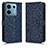 Funda de Cuero Cartera con Soporte Carcasa C01X para Xiaomi Redmi Note 13 Pro 5G Azul