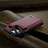 Funda de Cuero Cartera con Soporte Carcasa C02S para Apple iPhone 13 Pro Max Rojo Rosa