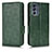 Funda de Cuero Cartera con Soporte Carcasa C02X para Motorola Moto G62 5G Verde