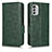 Funda de Cuero Cartera con Soporte Carcasa C02X para Nokia G60 5G Verde