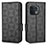 Funda de Cuero Cartera con Soporte Carcasa C02X para OnePlus 10 Pro 5G Negro