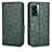 Funda de Cuero Cartera con Soporte Carcasa C02X para OnePlus Nord N300 5G Verde