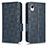 Funda de Cuero Cartera con Soporte Carcasa C02X para Samsung Galaxy A23 5G SC-56C Azul