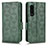 Funda de Cuero Cartera con Soporte Carcasa C02X para Sony Xperia 5 III Verde