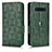 Funda de Cuero Cartera con Soporte Carcasa C02X para Xiaomi Black Shark 4 5G Verde