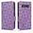 Funda de Cuero Cartera con Soporte Carcasa C02X para Xiaomi Black Shark 4S 5G Morado