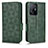 Funda de Cuero Cartera con Soporte Carcasa C02X para Xiaomi Mi 11T 5G Verde