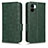 Funda de Cuero Cartera con Soporte Carcasa C02X para Xiaomi Poco C51 Verde