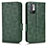 Funda de Cuero Cartera con Soporte Carcasa C02X para Xiaomi Redmi Note 10 JE 5G Verde