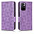 Funda de Cuero Cartera con Soporte Carcasa C02X para Xiaomi Redmi Note 11 5G Morado