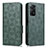 Funda de Cuero Cartera con Soporte Carcasa C02X para Xiaomi Redmi Note 12 Pro 4G Verde