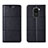 Funda de Cuero Cartera con Soporte Carcasa C03 para Xiaomi Redmi Note 9 Negro