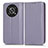 Funda de Cuero Cartera con Soporte Carcasa C03X para Huawei Honor Magic4 Lite 5G Morado