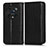 Funda de Cuero Cartera con Soporte Carcasa C03X para Huawei Honor Magic4 Pro 5G Negro