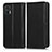 Funda de Cuero Cartera con Soporte Carcasa C03X para Motorola Moto Edge 30 Lite 5G Negro