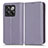 Funda de Cuero Cartera con Soporte Carcasa C03X para OnePlus 10T 5G Morado