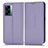 Funda de Cuero Cartera con Soporte Carcasa C03X para OnePlus Nord N300 5G Morado