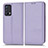 Funda de Cuero Cartera con Soporte Carcasa C03X para Realme GT Master 5G Morado