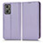 Funda de Cuero Cartera con Soporte Carcasa C03X para Realme GT Neo 3T 5G Morado