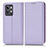 Funda de Cuero Cartera con Soporte Carcasa C03X para Realme GT2 Pro 5G Morado