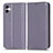 Funda de Cuero Cartera con Soporte Carcasa C03X para Samsung Galaxy A04 4G Morado