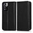 Funda de Cuero Cartera con Soporte Carcasa C03X para Xiaomi Mi 11i 5G (2022) Negro