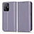 Funda de Cuero Cartera con Soporte Carcasa C03X para Xiaomi Mi 11T Pro 5G Morado