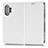 Funda de Cuero Cartera con Soporte Carcasa C03X para Xiaomi Poco F3 GT 5G Blanco