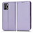 Funda de Cuero Cartera con Soporte Carcasa C03X para Xiaomi Poco X3 GT 5G Morado