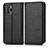 Funda de Cuero Cartera con Soporte Carcasa C03X para Xiaomi Poco X3 GT 5G Negro