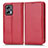 Funda de Cuero Cartera con Soporte Carcasa C03X para Xiaomi Poco X4 GT 5G Rojo