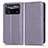 Funda de Cuero Cartera con Soporte Carcasa C03X para Xiaomi Poco X4 Pro 5G Morado