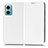 Funda de Cuero Cartera con Soporte Carcasa C03X para Xiaomi Redmi 11 Prime 5G Blanco