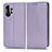 Funda de Cuero Cartera con Soporte Carcasa C03X para Xiaomi Redmi K40 Gaming 5G Morado