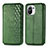 Funda de Cuero Cartera con Soporte Carcasa C04 para Xiaomi Mi 11 5G Verde