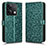 Funda de Cuero Cartera con Soporte Carcasa C04X para Xiaomi Redmi Note 13 5G Verde