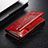 Funda de Cuero Cartera con Soporte Carcasa C05S para Samsung Galaxy S20 Plus Rojo