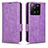 Funda de Cuero Cartera con Soporte Carcasa C05X para Xiaomi Mi 13T 5G Morado